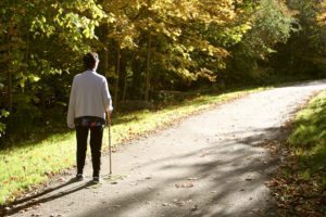 Senior Care Chester PA - 5 Things to Avoid When Walking With a Cane